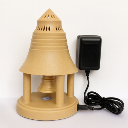Electric Temple Bell with Adapter – Decorative & Spiritual Device